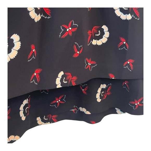 A.L.C dress Elegant Floral Long Sleeve women’s Dress size 6 - Picture 5 of 10